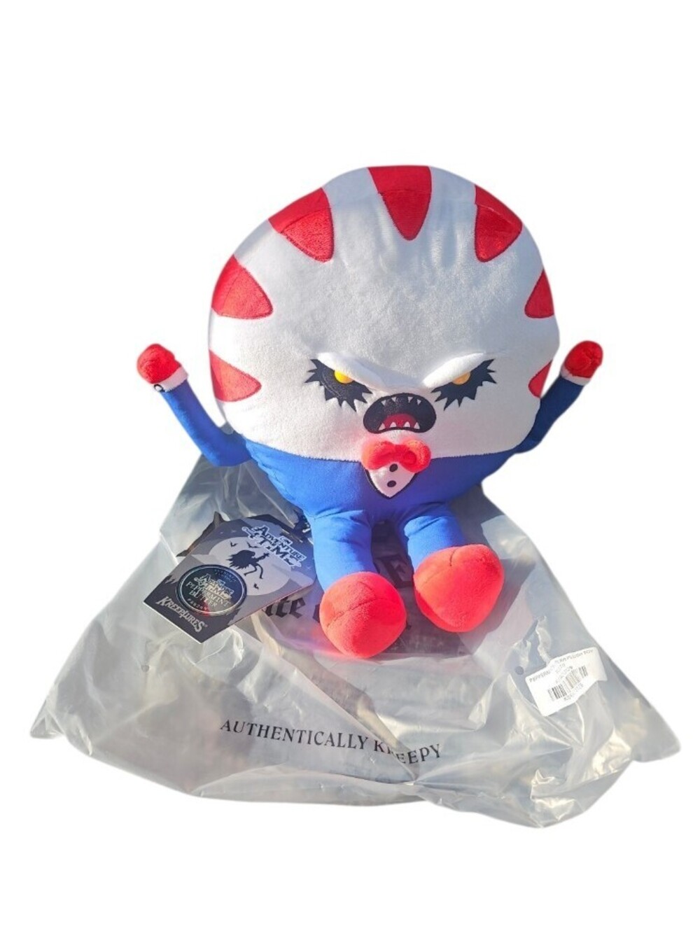 Killstar Kreeptures x Adventure Time Peppermint Butler Plush Stuffed Animal NEW
